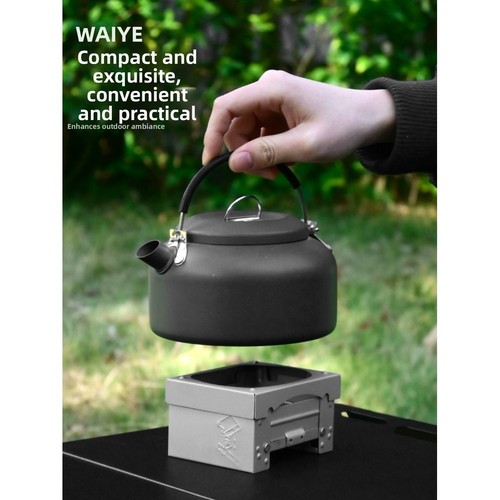 Solid fuel powered portable - solid,