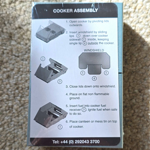 Foldable portable solid fuel - foldable,