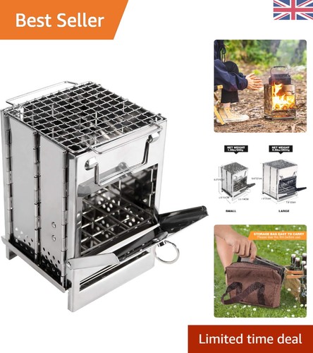 Compact wood burning camping - wood,