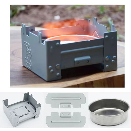 Foldable solid fuel - solid, set