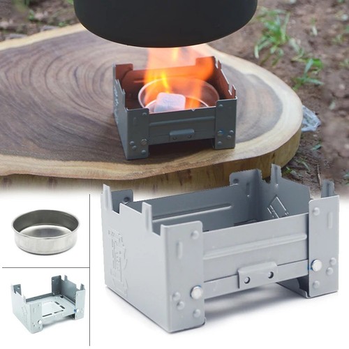 Portable folding camping stove - camping,