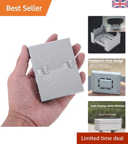 Folding solid fuel - fuel, stove