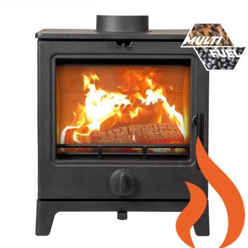 Derwent multi fuel solid stove - solid,