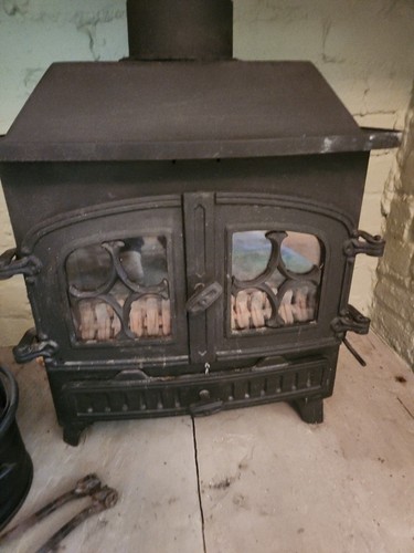 Wood burning multi fuel - burning,