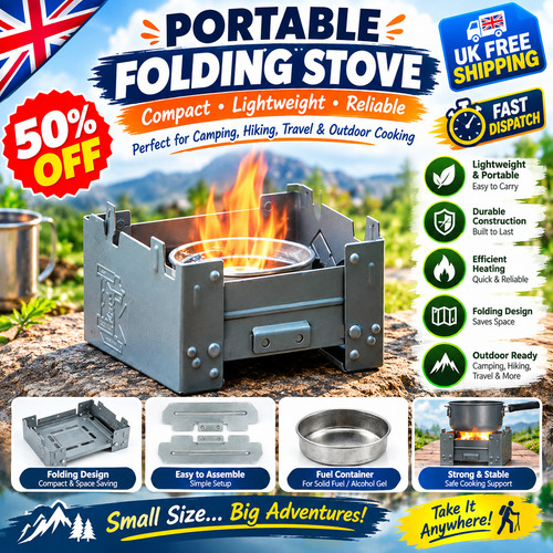 Solid fuel stove - fuel, set